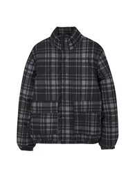 Jacke grau / schwarz
