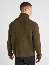 WEEKDAY Pullover 'Renzo' dunkelgrün