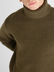 WEEKDAY Pullover 'Renzo' dunkelgrün