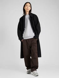 ABOUT YOU Sweatshirt 'Davin' graumeliert/schwarz
