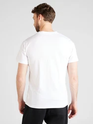 ABOUT YOU T-Shirt 'Len' graumeliert/schwarz/weiß