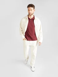ABOUT YOU Polos Sinan bordeaux / schwarz