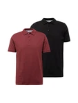 ABOUT YOU Polos Sinan bordeaux / schwarz