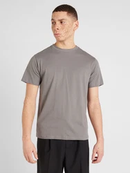ABOUT YOU T-Shirt 'Len' marineblau / anthrazit / schwarz