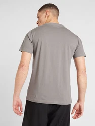ABOUT YOU T-Shirt 'Len' marineblau / anthrazit / schwarz