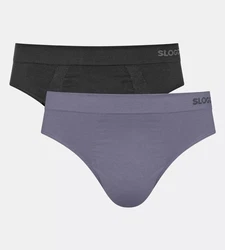 SLOGGI Slip 'GO' rauchblau/schwarz