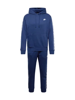 Nike Sportswear Jogginganzug CLUB FLEECE Blau/Dunkelblau/Hellblau Nike Sportswear Jogginganzug CLUB FLEECE Blau/Dunkelblau/Hellblau