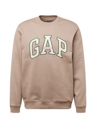 Sweatshirt beige / hellbraun / grn / orchidee