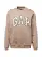 GAP Sweatshirt beige / hellbraun / grn / orchidee