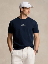 Polo Ralph Lauren T-Shirt marineblau/offwhite