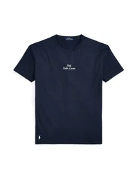 T-Shirt navy / offwhite