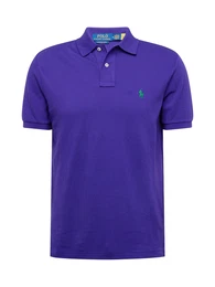 Poloshirt grn / violettblau
