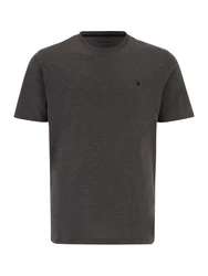 Jack & Jones Plus T-Shirt JJEPaulos dunkelgrau/schwarz