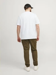 Jack & Jones Plus T-Shirt JJEPaulos weiß