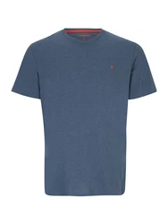 Jack & Jones Plus T-Shirt JJEPaulos blaumeliert/blutrot