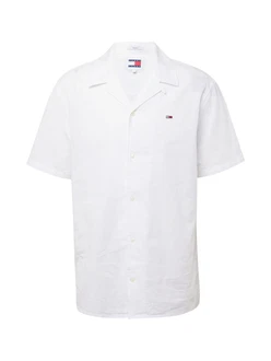 Tommy Jeans Hemd TJM LINEN BLEND CAMP SHIRT EXT Tommy Jeans Hemd TJM LINEN BLEND CAMP SHIRT EXT