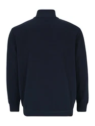 Jack & Jones Plus Sweatjacke 'JJEPaulos' marine/wei