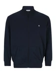 Jack & Jones Plus Sweatjacke 'JJEPaulos' marine/wei