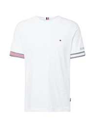T-Shirt navy / rot / weiß