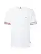 TOMMY HILFIGER T-Shirt navy / rot / weiß