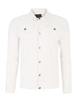 Denim Project Jacke Kash Weiß/Creme/Grau/Weiß/Grau/Creme/Weiß/Grau/Creme Denim Project Jacke Kash Weiß/Creme/Grau/Weiß/Grau/Creme/Weiß/Grau/Creme