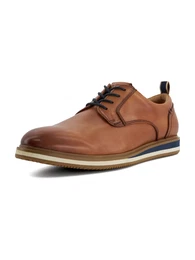 Schnrschuh navy / karamell