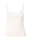 Calvin Klein Jeans Top  šedá / pastelově růžová / bílá
