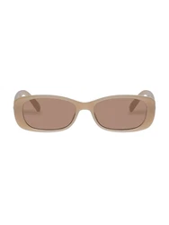 LE SPECS Sonnenbrille 'Unreal!' hellbraun