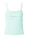 Calvin Klein Jeans Top  aqua modrá / zelená / bílá