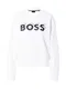 BOSS Black Majica 'Econa'  bež / črna / bela