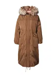 Zimní parka béžová / umbra