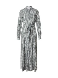 Šaty 'Aurelia' zelená / bílá