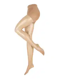 Jemné punčocháče tmavě béžová