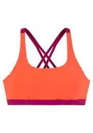 Bikini gornji dio 'Yella' ljubičasto crvena / neonsko narančasta