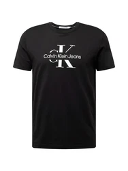 Calvin Klein Jeans T-Shirt schwarz/weiß