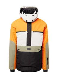 Jacke khaki / orange / schwarz / wei