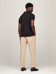 TOMMY HILFIGER Poloshirt 'Essential' rot/schwarz/weiß