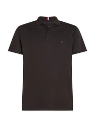 TOMMY HILFIGER Poloshirt 'Essential' rot/schwarz/weiß
