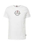 TOMMY HILFIGER T-Shirt marineblau/blutrot/weiß