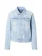 Tommy Jeans Prehodna jakna  marine / moder denim / rdeča / bela