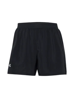 UNDER ARMOUR Sportshorts 'Launch 5' hellgrau/schwarz
