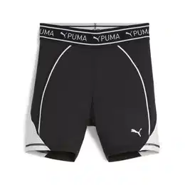 Sportske hlače 'TRAIN STRONG 5' svijetlosiva / crna / bijela