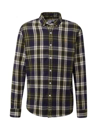 Hemd 'GREENWOOD' marine / dunkelgrn / schwarz / wei