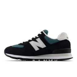 new balance Laufschuh '574' grün/blutrot/schwarz/weiß