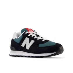new balance Laufschuh '574' grün/blutrot/schwarz/weiß