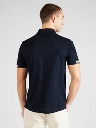 BOSS Shirt 'Parlay 147' beige/dunkelblau/weiß