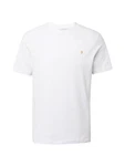 FARAH T-Shirt 'DANNY' goldgelb/weiß