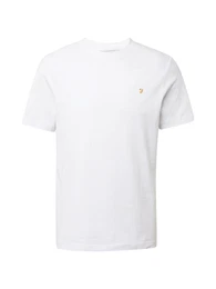 T-Shirt 'DANNY' goldgelb / wei