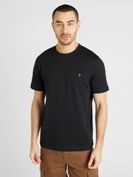 FARAH T-Shirt 'DANNY' goldgelb/schwarz