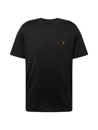 T-Shirt 'DANNY' goldgelb / schwarz